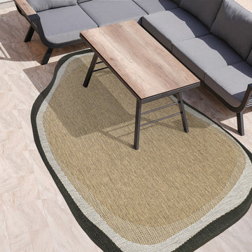 Wyatt Modern Rustic Abstract Indoor/Outdoor Area Rug